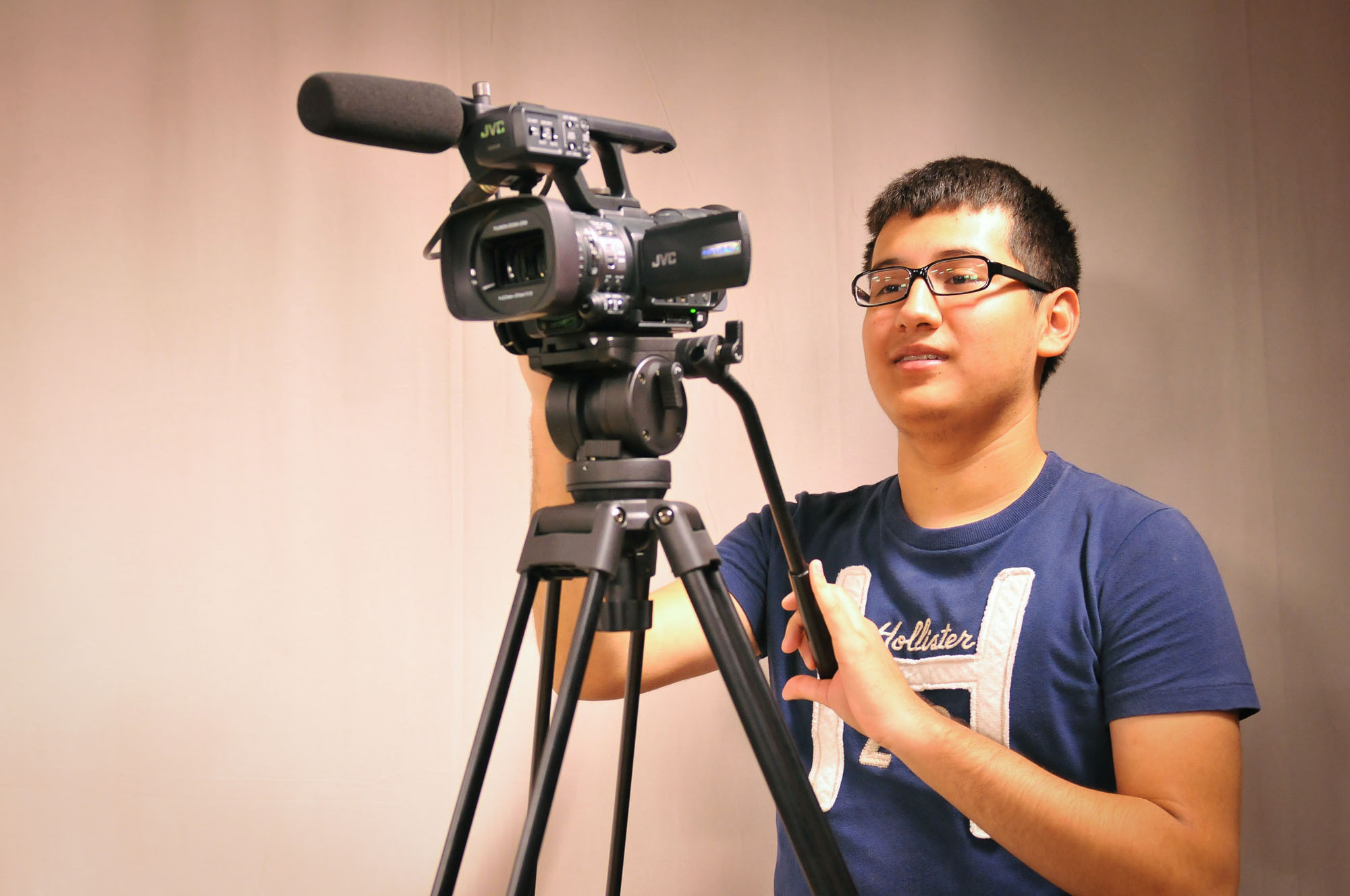 Media class gets HCISD camera ready