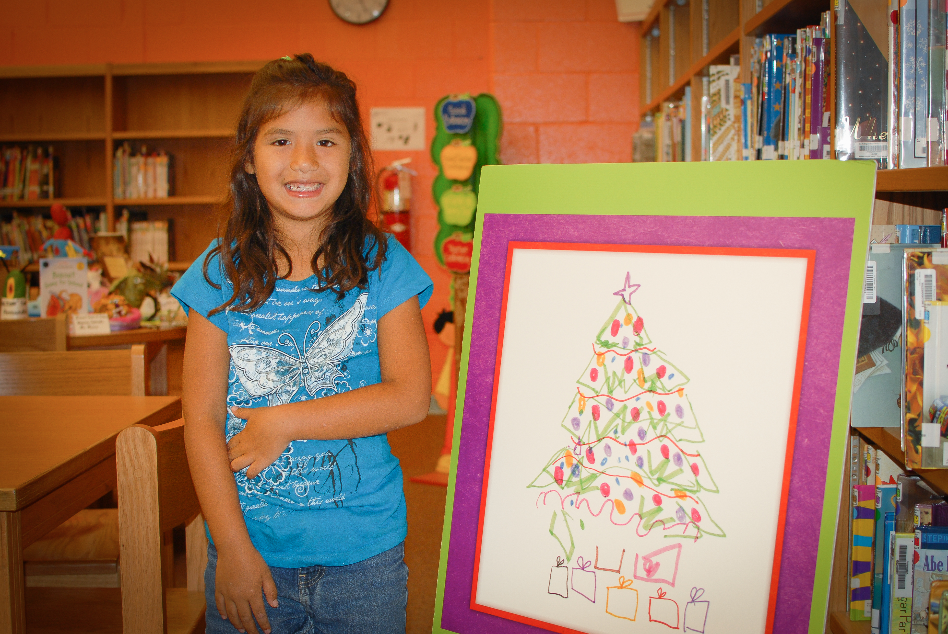 Rodriguez Elementary student selected to have artwork published