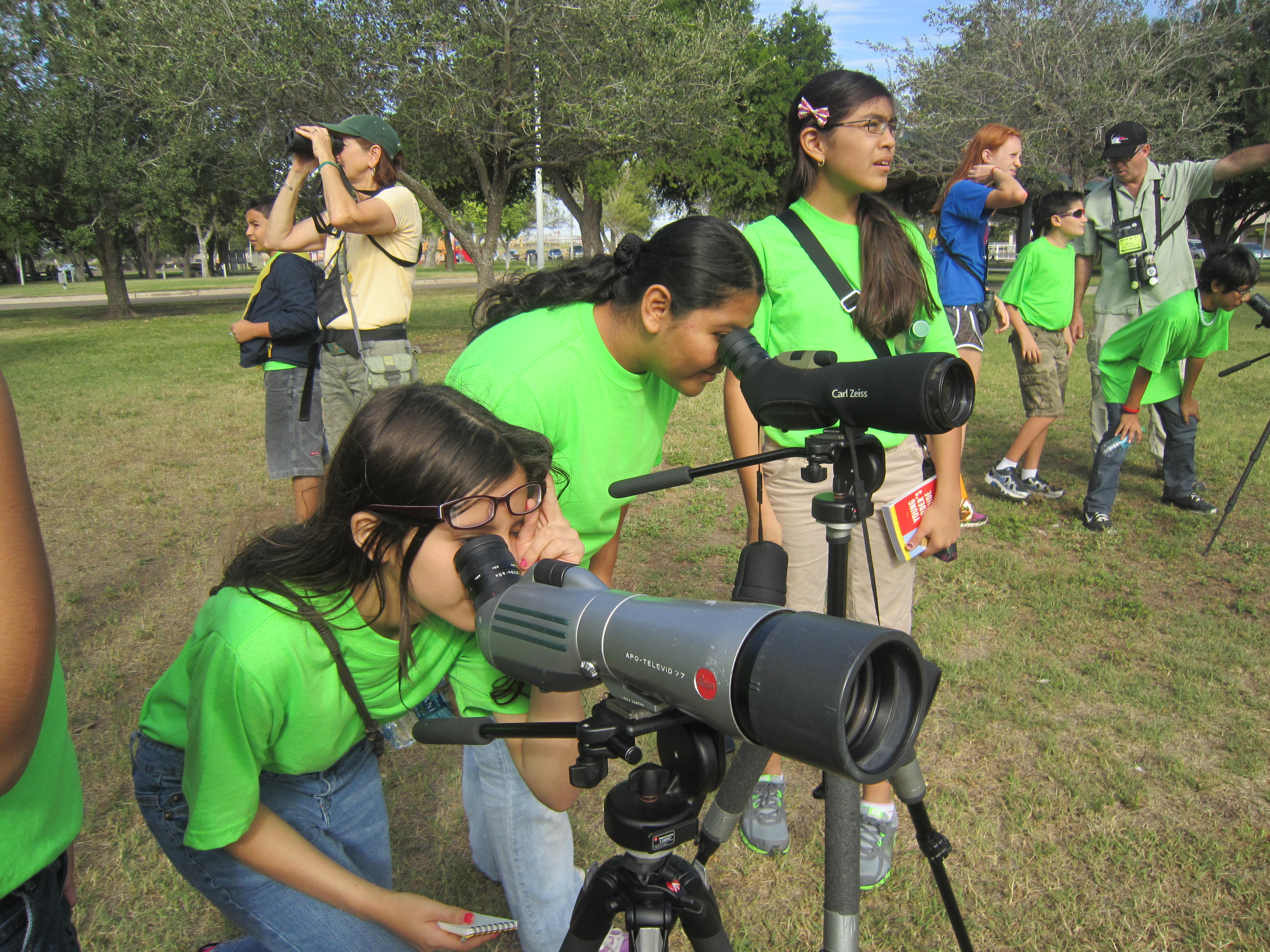 Gutierrez ACE students take lessons in bird watching