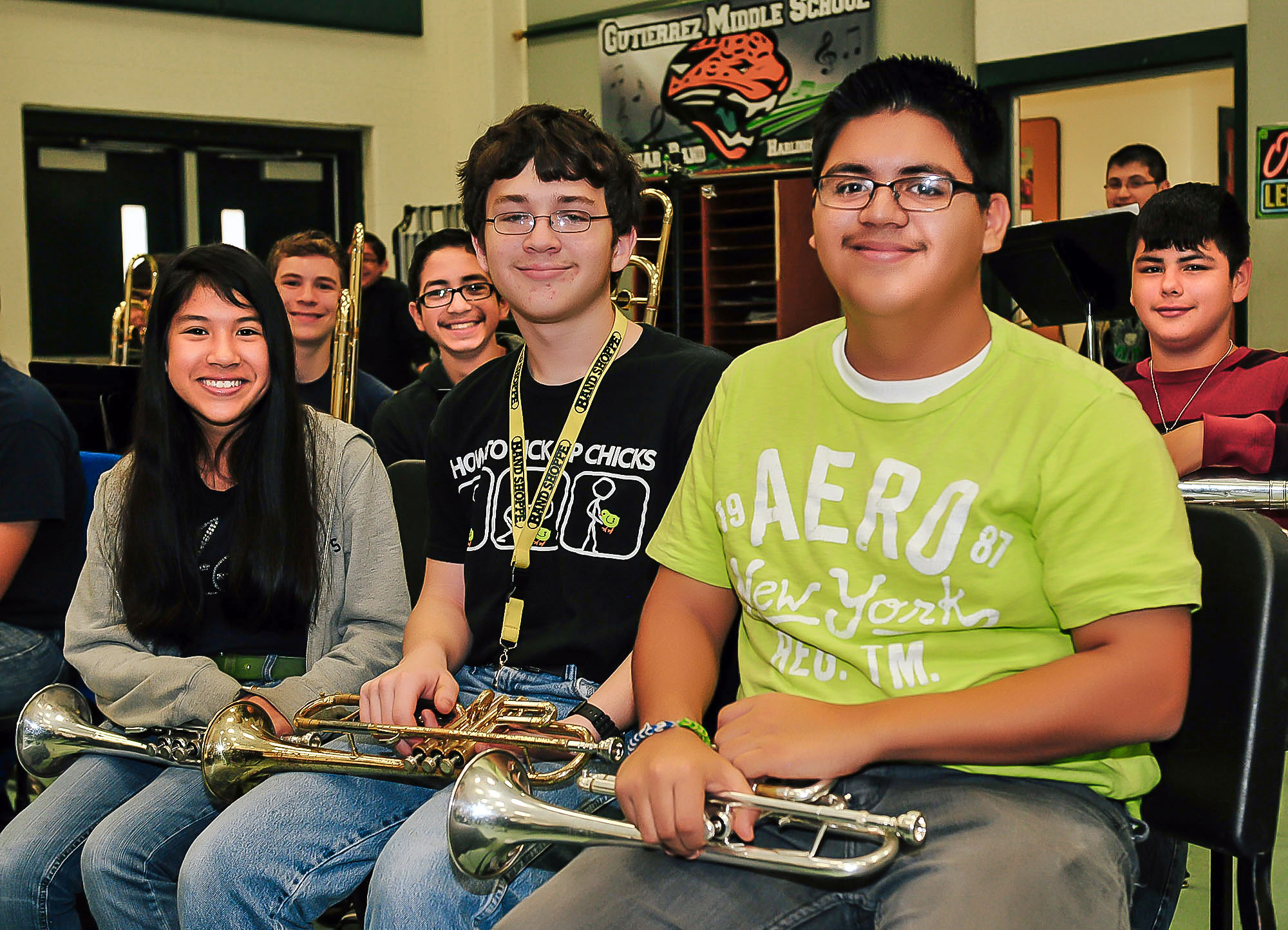 Gutierrez band students stay on beat for upcoming UIL Competition