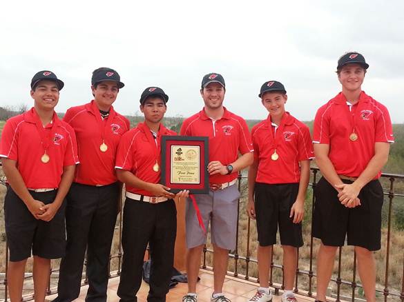 HHS boys team takes first at Border Olympic Golf​ Tournament