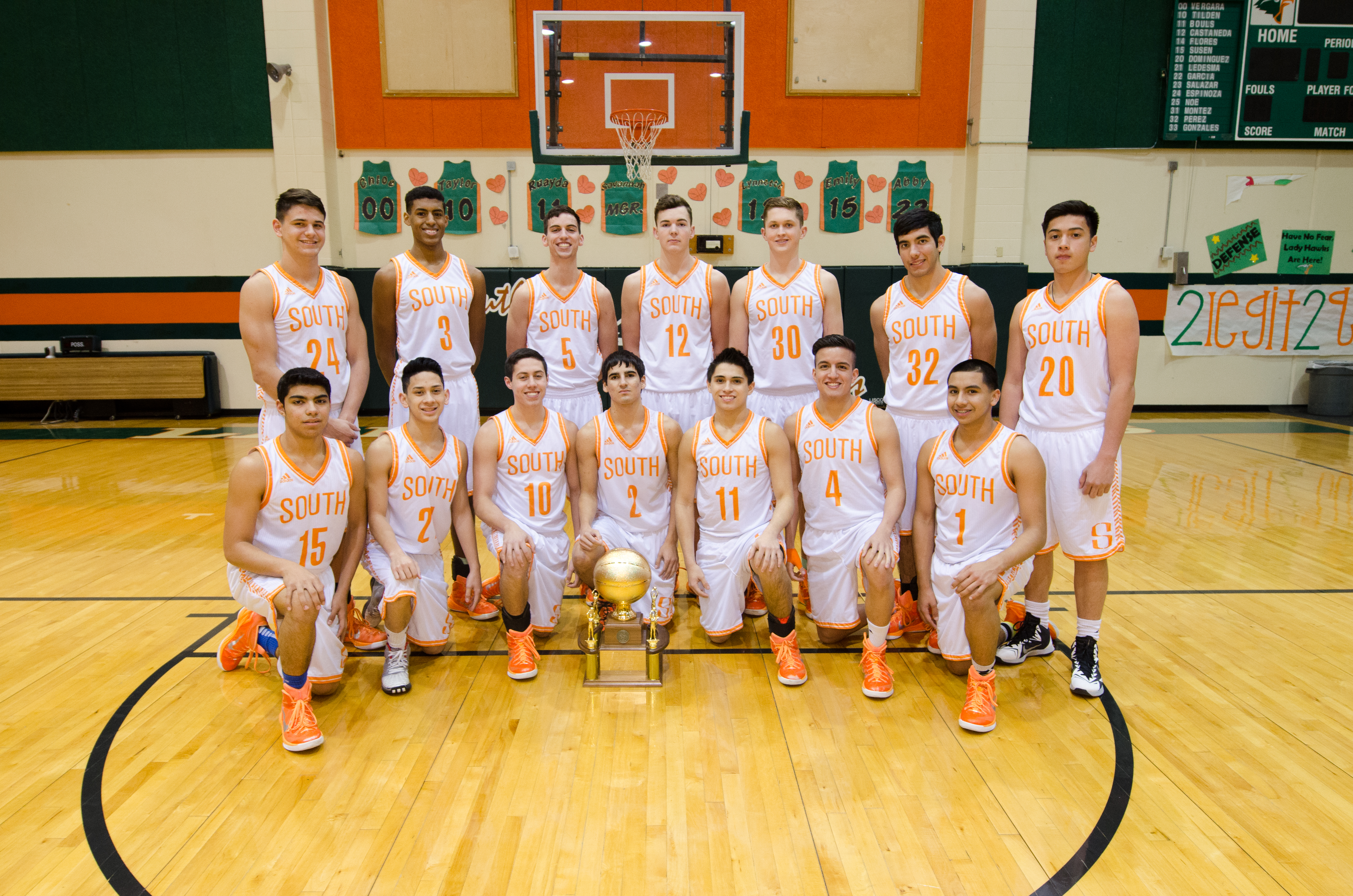 Harlingen South Boys Basketball Team Named 32-6A District Champions