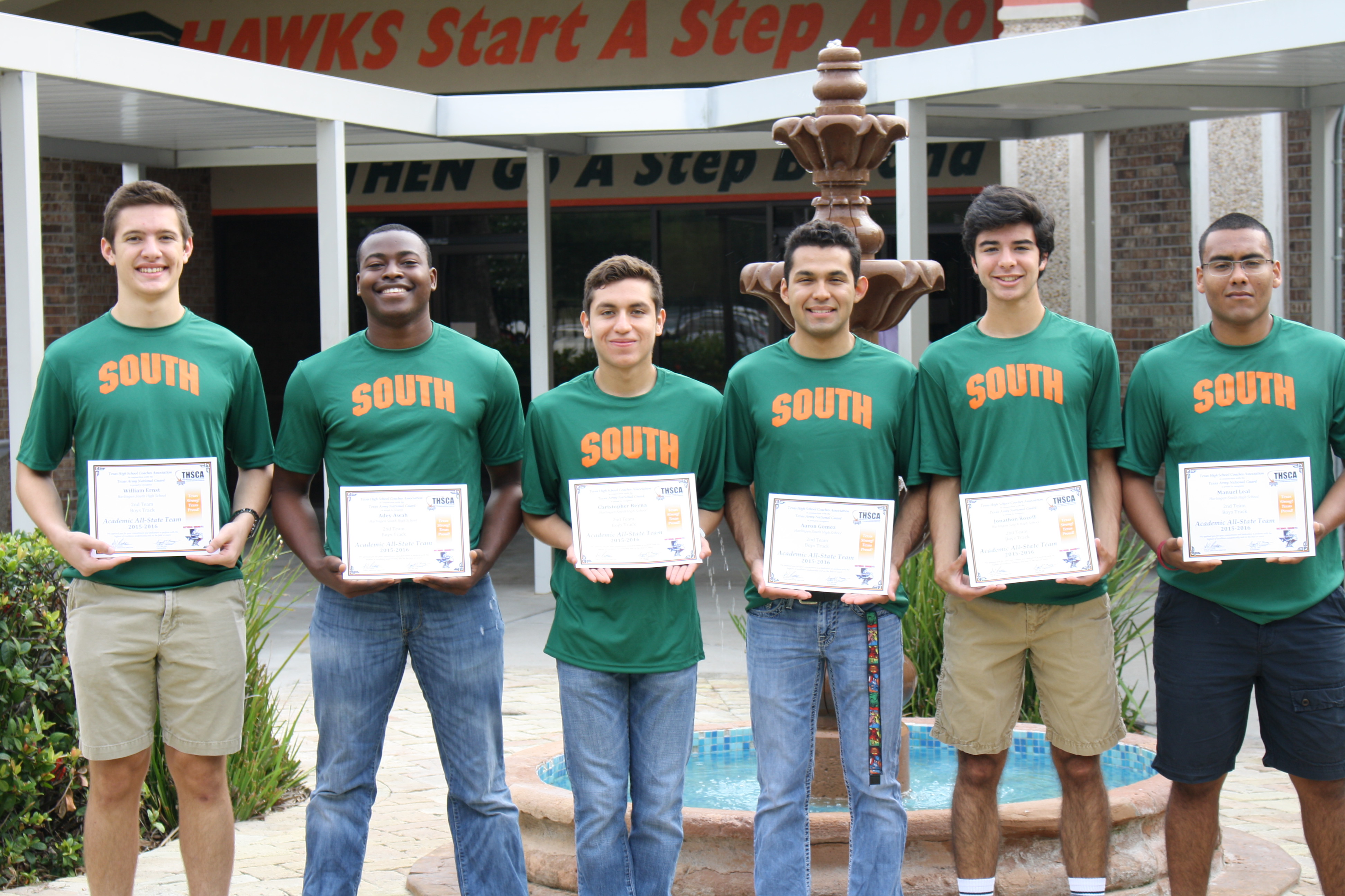 South Track and Field students named to Academic All-State Team
