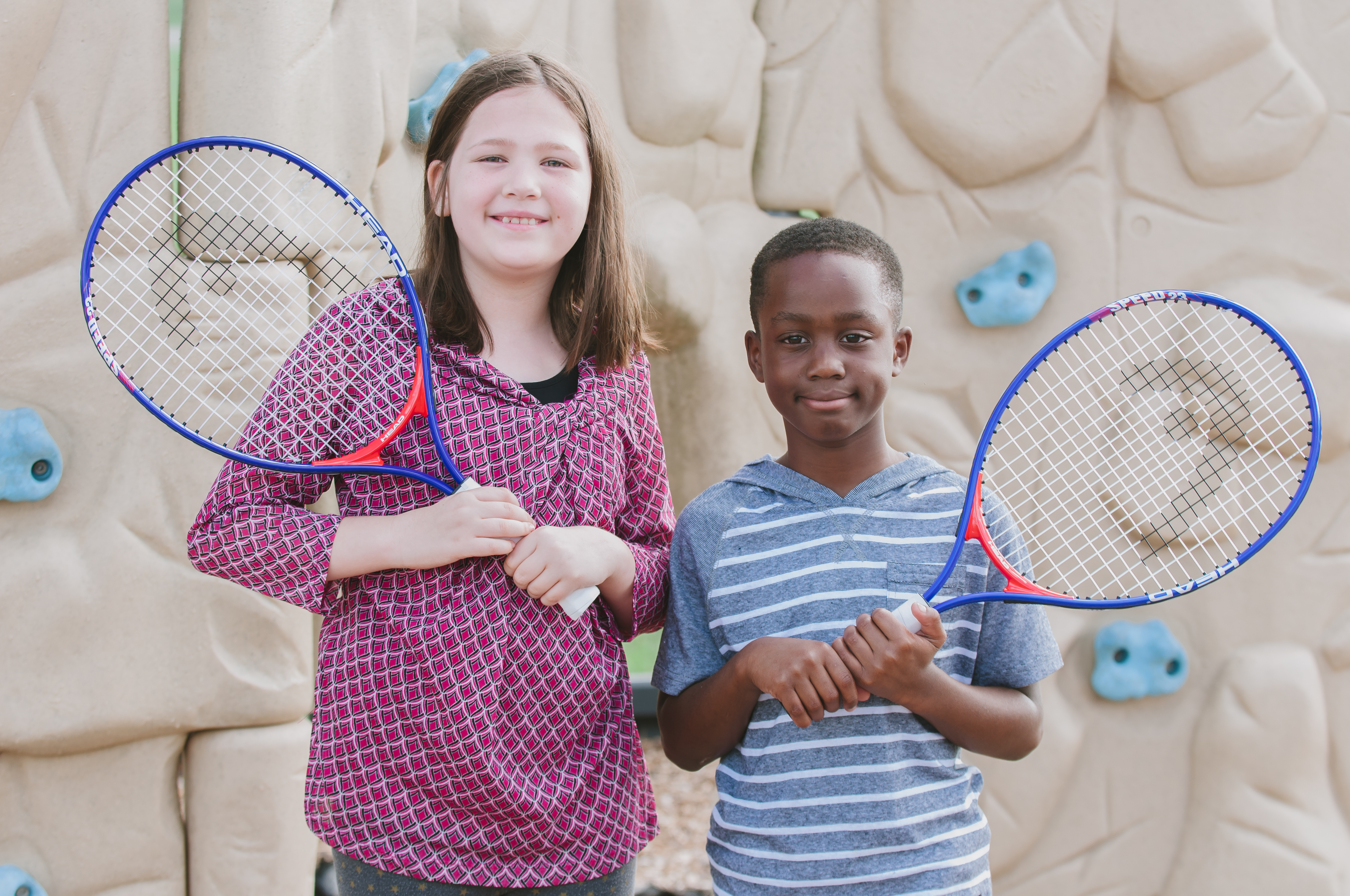 Tennis and First Tee Golf program swings into action for HCISD third-graders