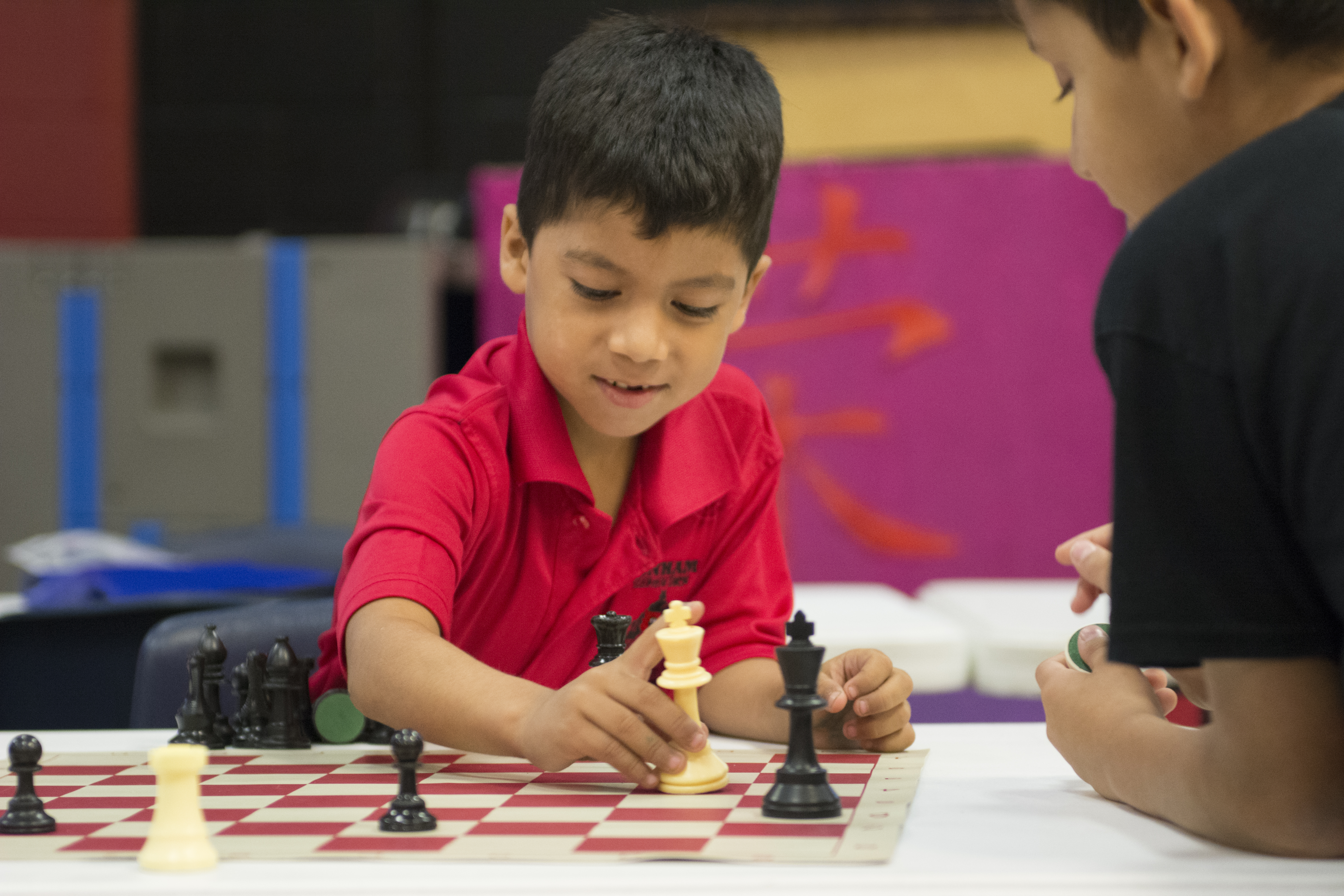 Students K-12 compete in Bonham Elementary Chess Tournament