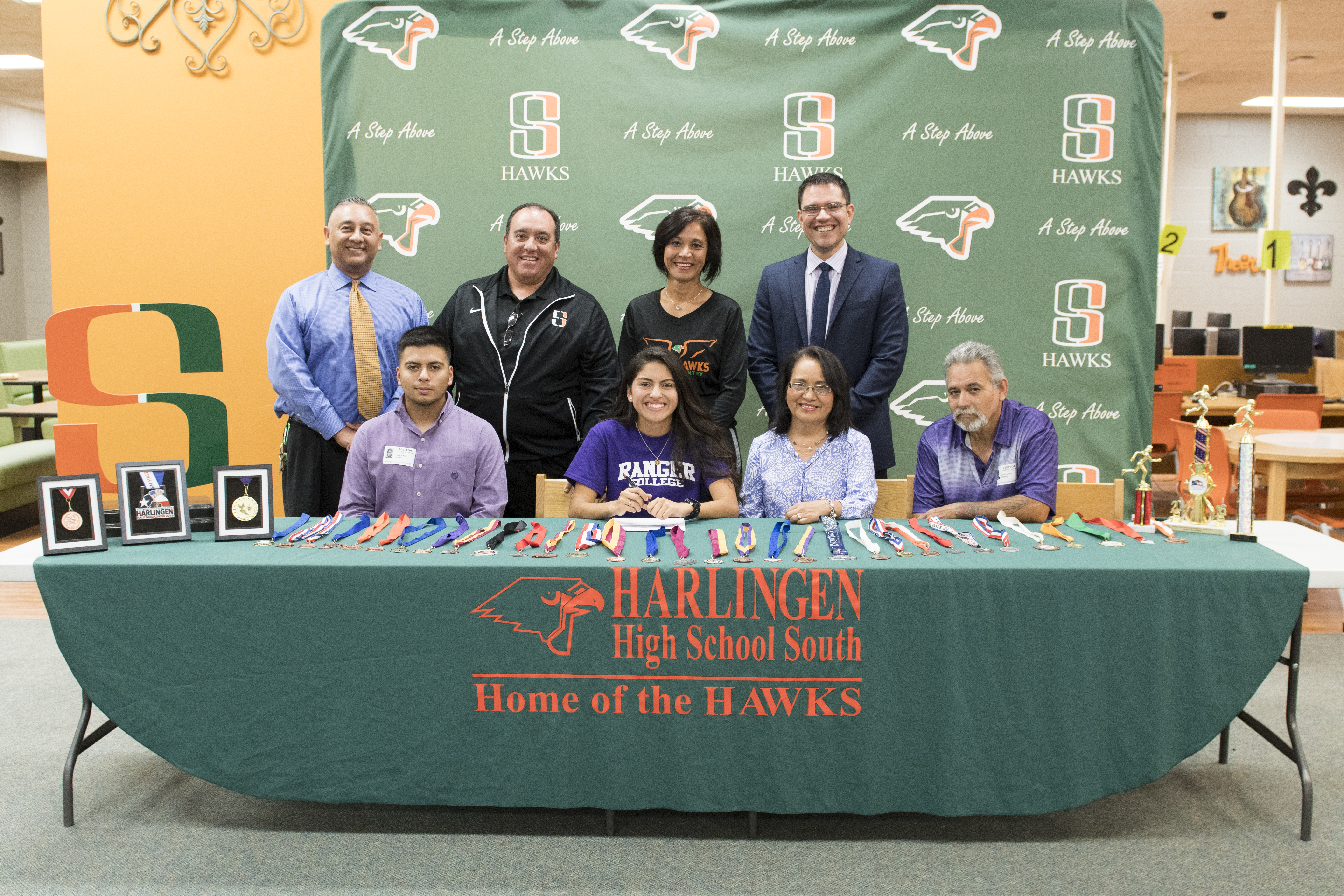 Hawk athlete signs to run track for Ranger College