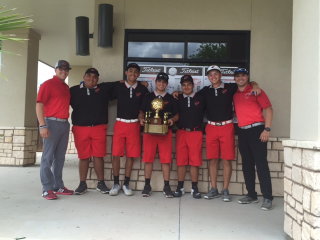 HHS Golf Team takes 32-6A District Title