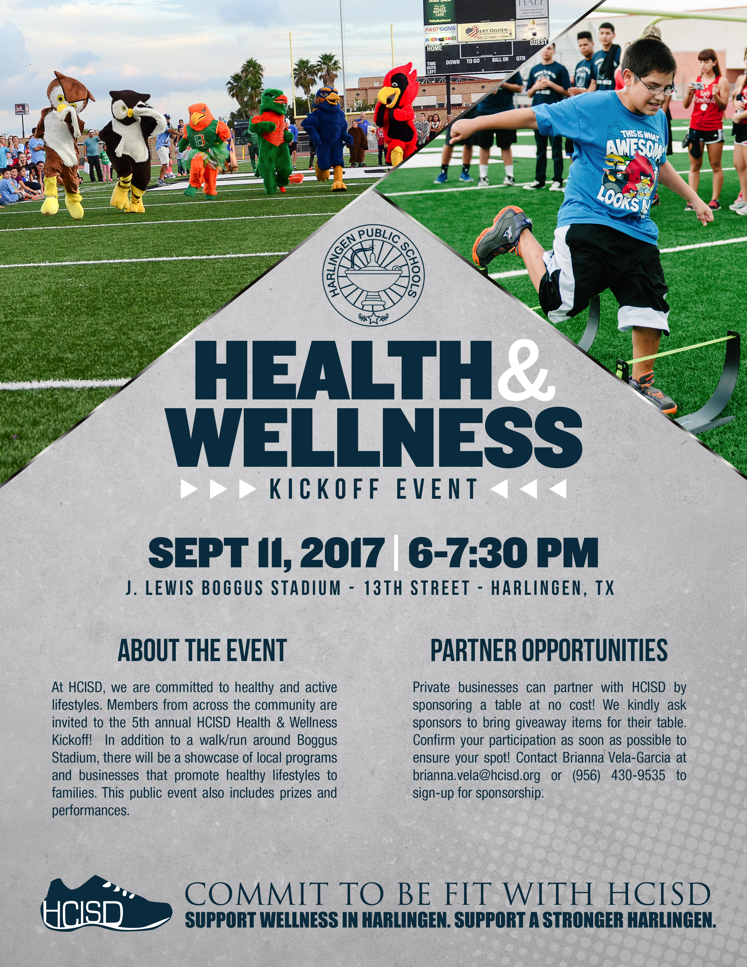 HCISD invites the community to Health & Wellness Kickoff