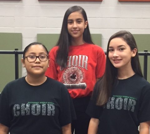Alumnas de coro de HCISD son seleccionadas para el Coro de Honor TCDA.