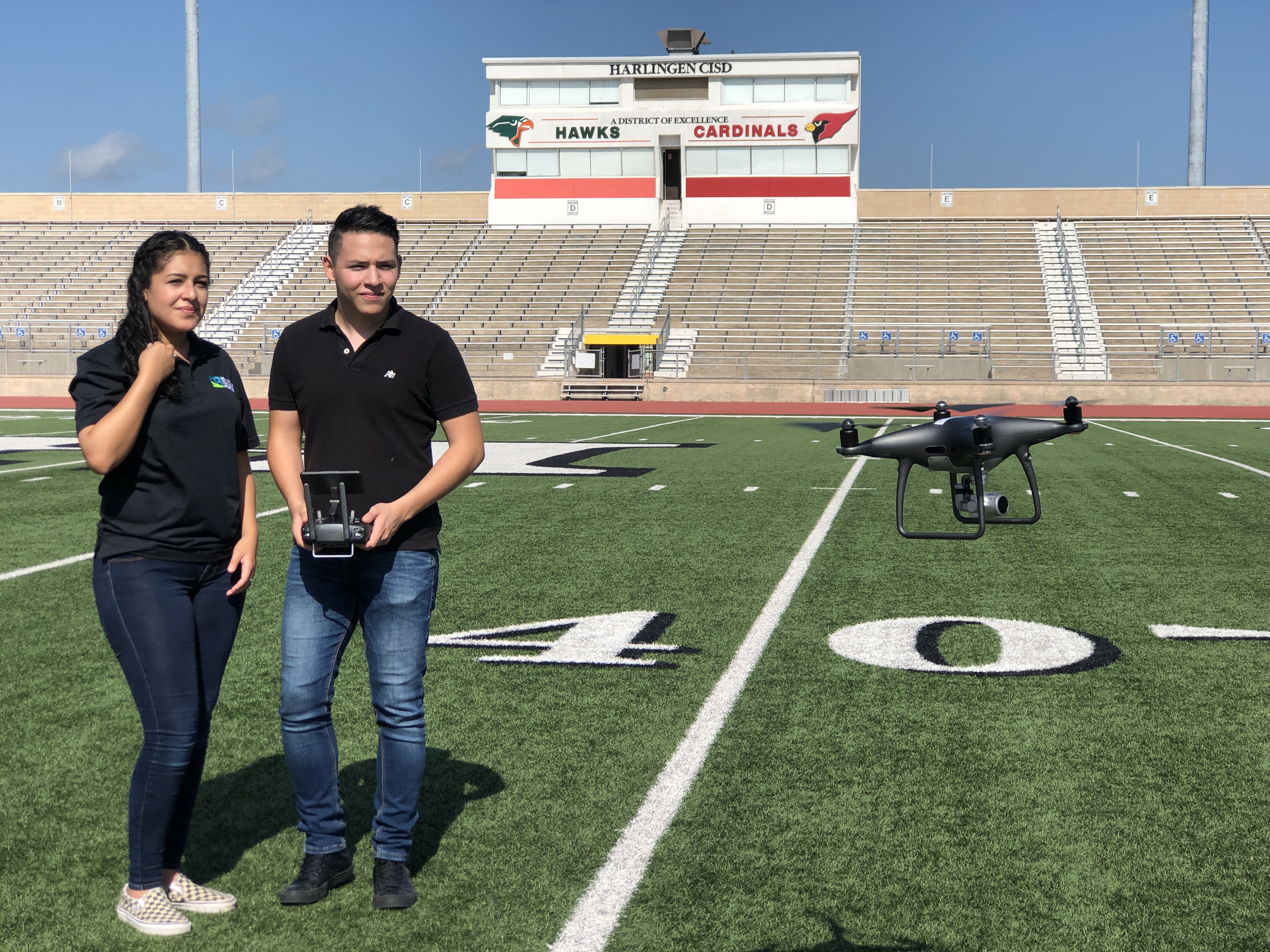 MACA students obtain certification to fly video-equipped drones  