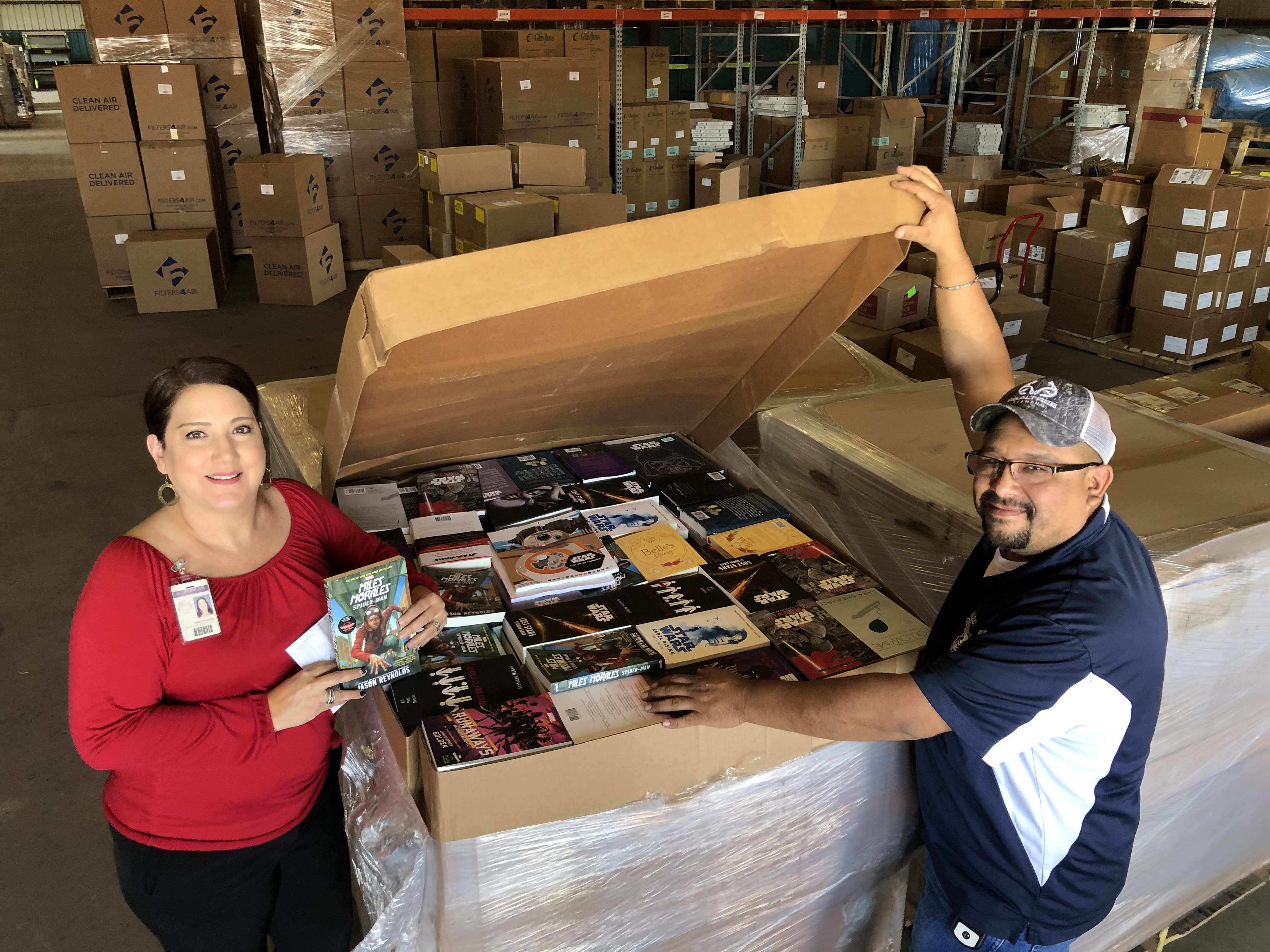 The Molina Foundation donates more than 10K free books