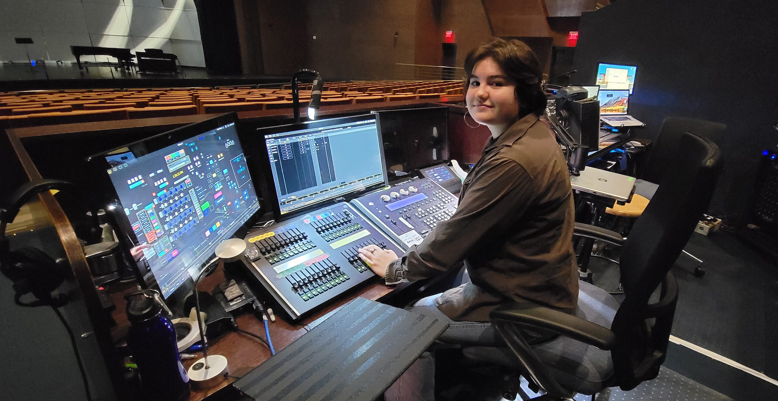 Harlingen Performing Arts Conservatory student recognized for technical theatre work
