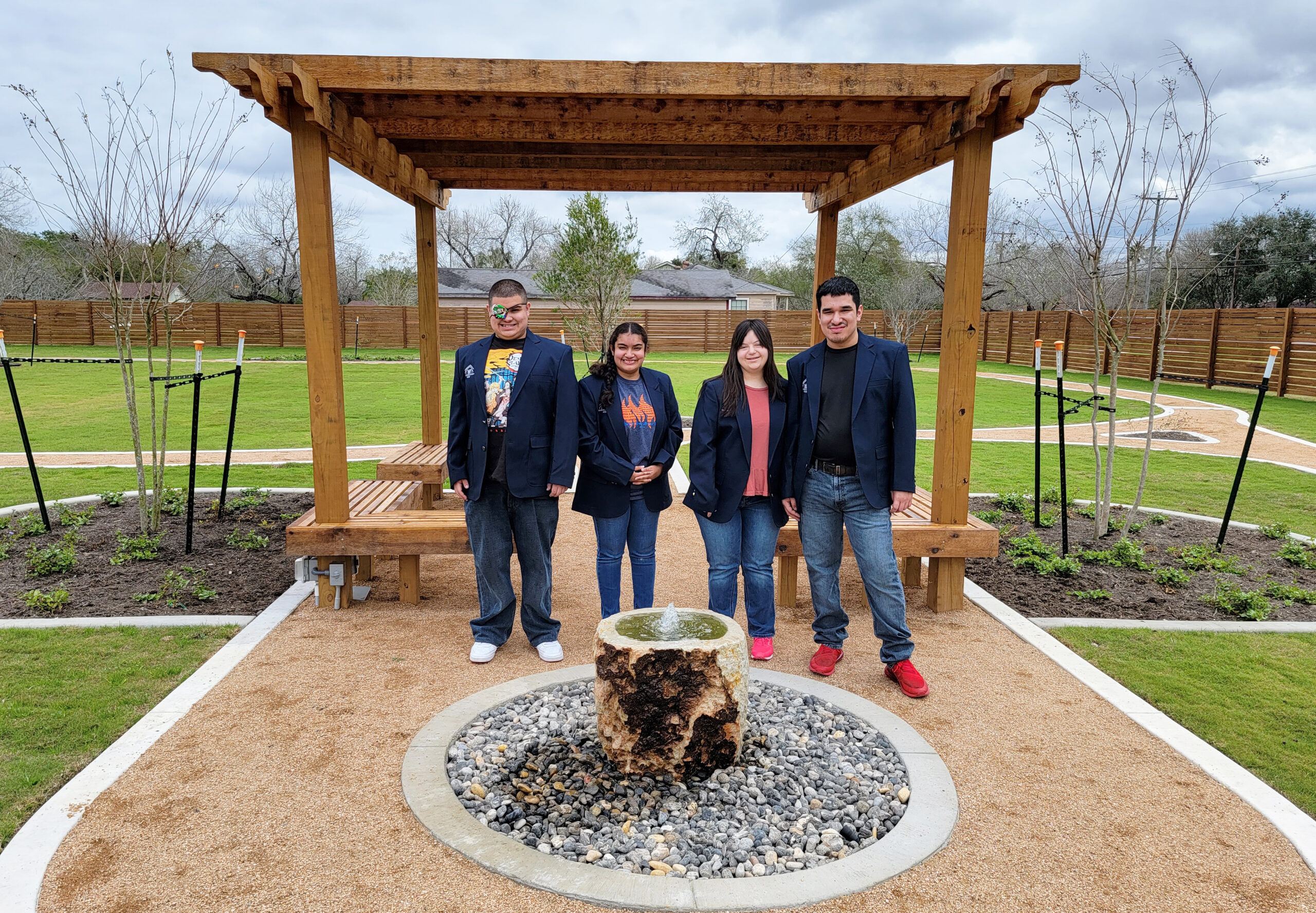 HAEF provides a dream backyard for the Transition Academy