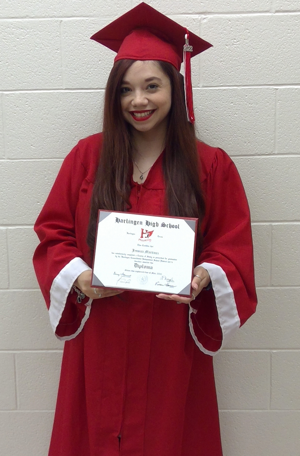 Former HHS student earns high school diploma