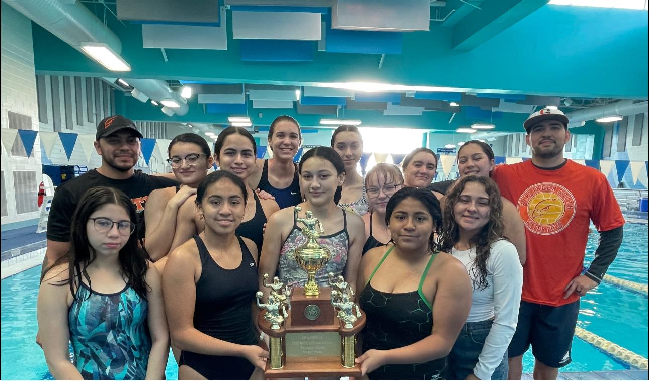 Lady Hawk Water Polo team wins District Championship