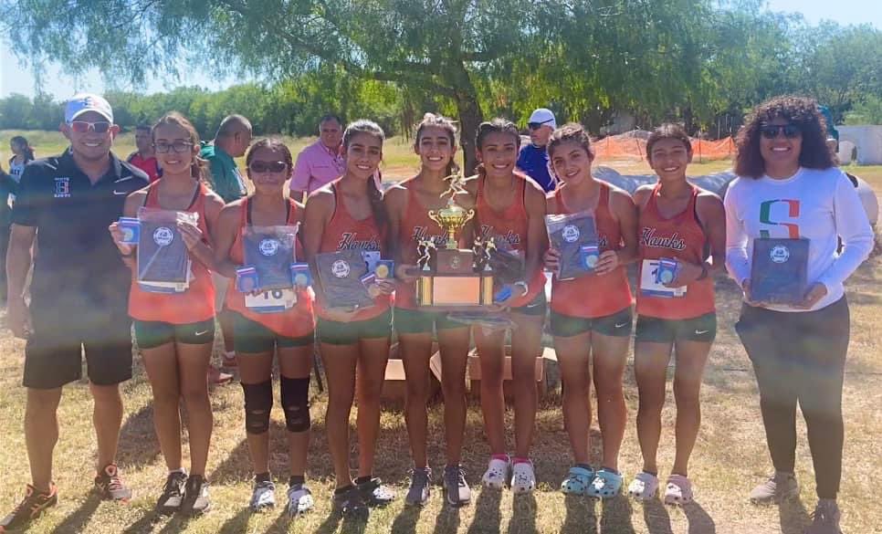 Lady Hawk Cross Country team earns District Championship