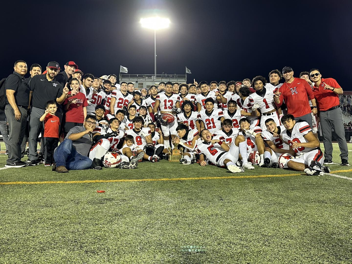 Cardinal football team named 32-6A District Champs