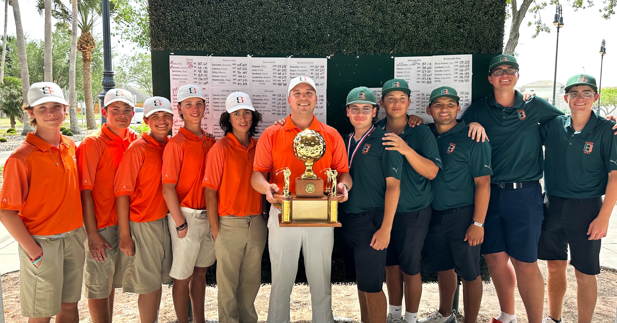 Hawk golf team named district champs