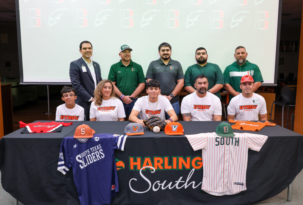 Harlingen South baseball player signs with UTRGV