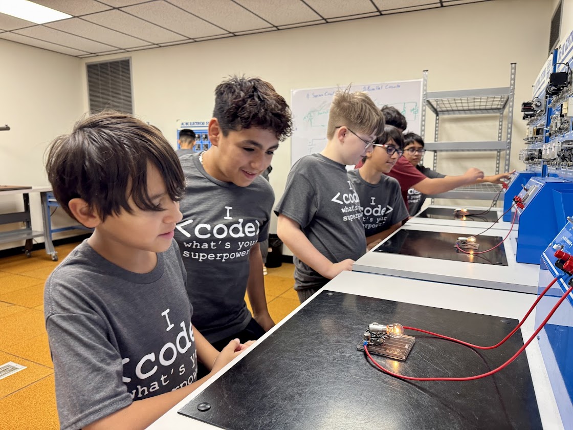 Camp Code 2025: I Can Code, What’s Your Superpower?  HCISD Hosts Summer Coding Camp for Middle School Students