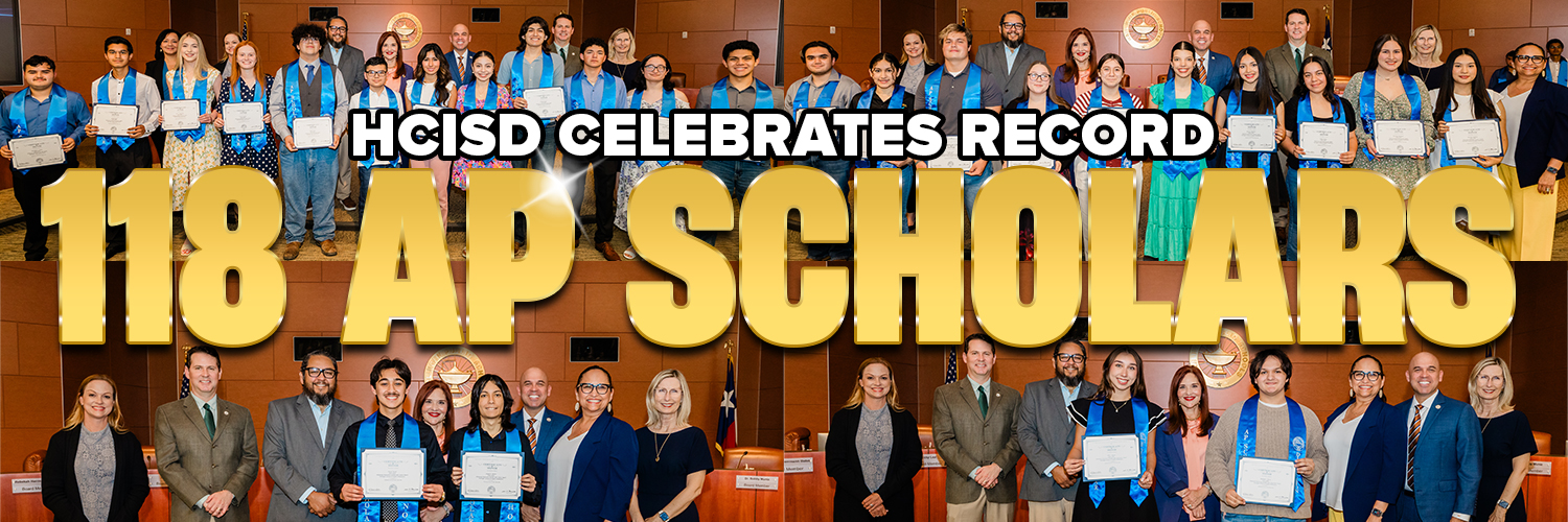 HCISD Celebrates Record 118 AP Scholars