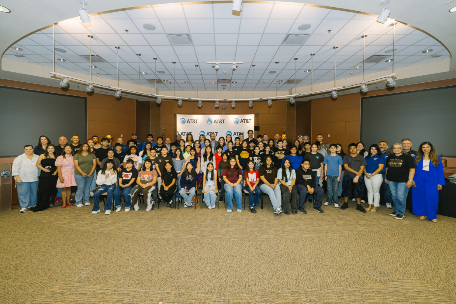 HAEF AND AT&T Provide Laptops to HCISD Students